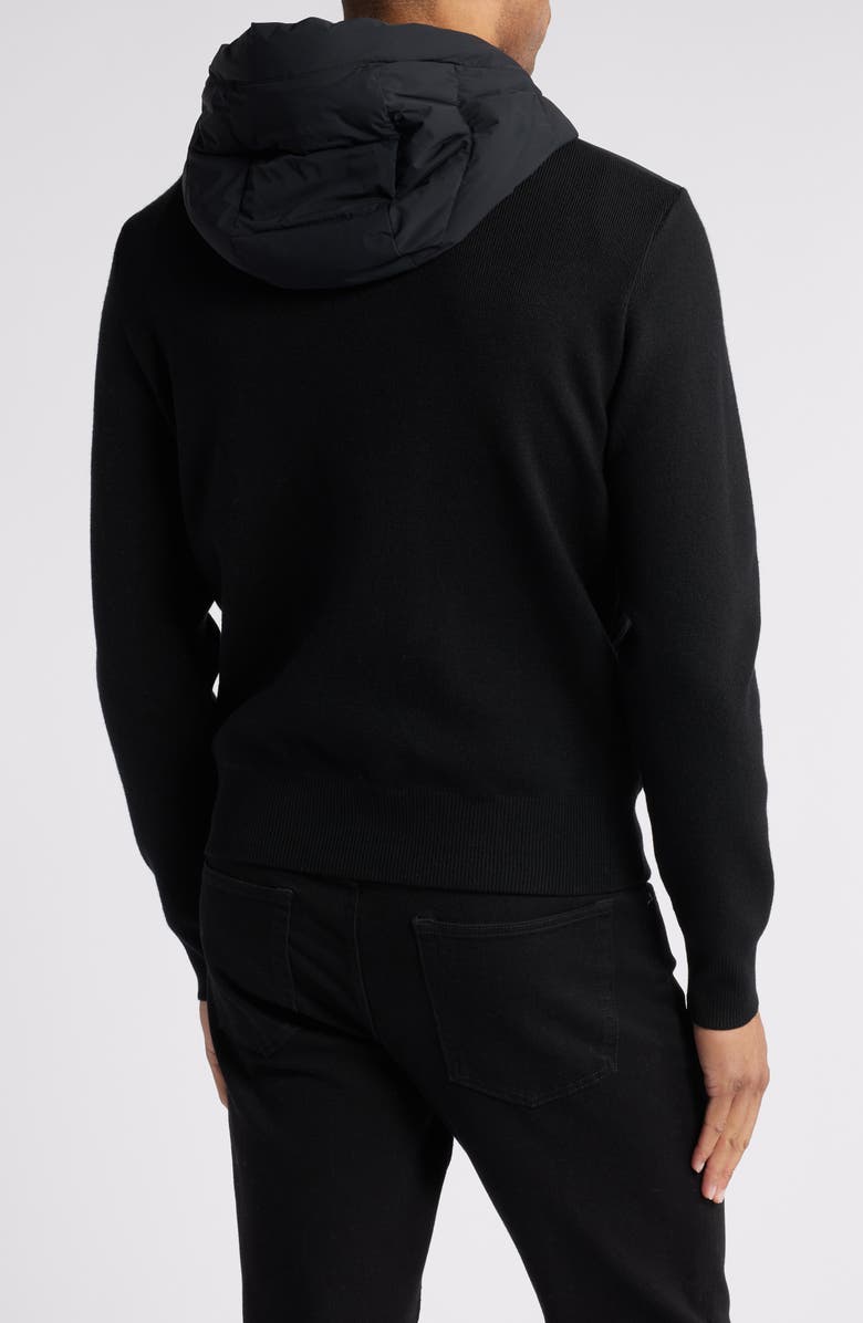 Mackage Andrew Quilted Down Stretch Mixed Media Jacket, Alternate, color, 