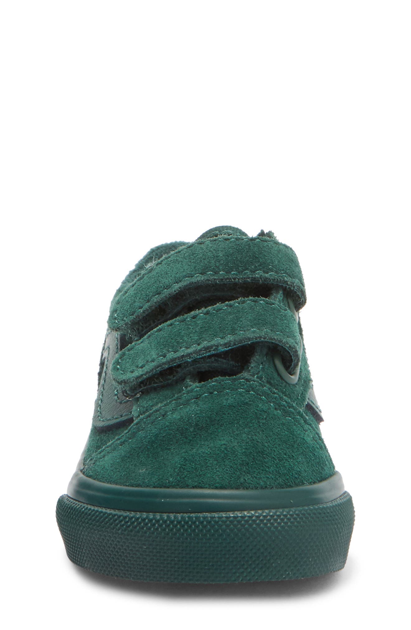 Vans Old Skool V Suede Sneaker, Alternate, color, Suede Emerald