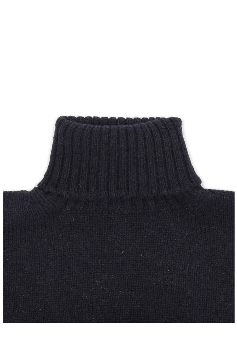 Wool Turtleneck Sweater, Alternate, color, Dark Blue