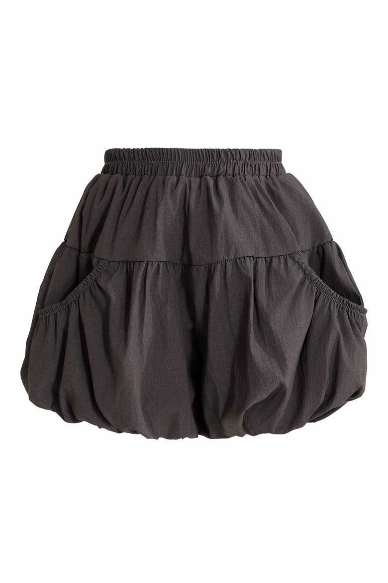 Ruffle Puff Skirt Set, Alternate, color, White