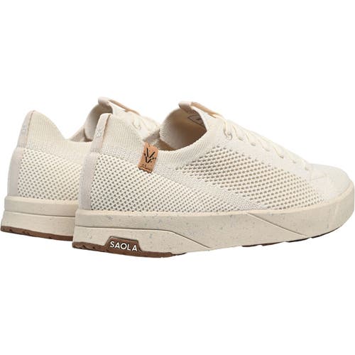 Saola Cannon Knit 2.0 Shoe In White