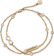 Alex and Ani Grandma' Infinity Chain Bracelet, Adjustable