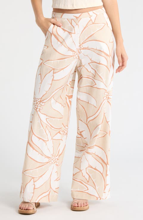 Tropic Breeze Straight Leg Pants