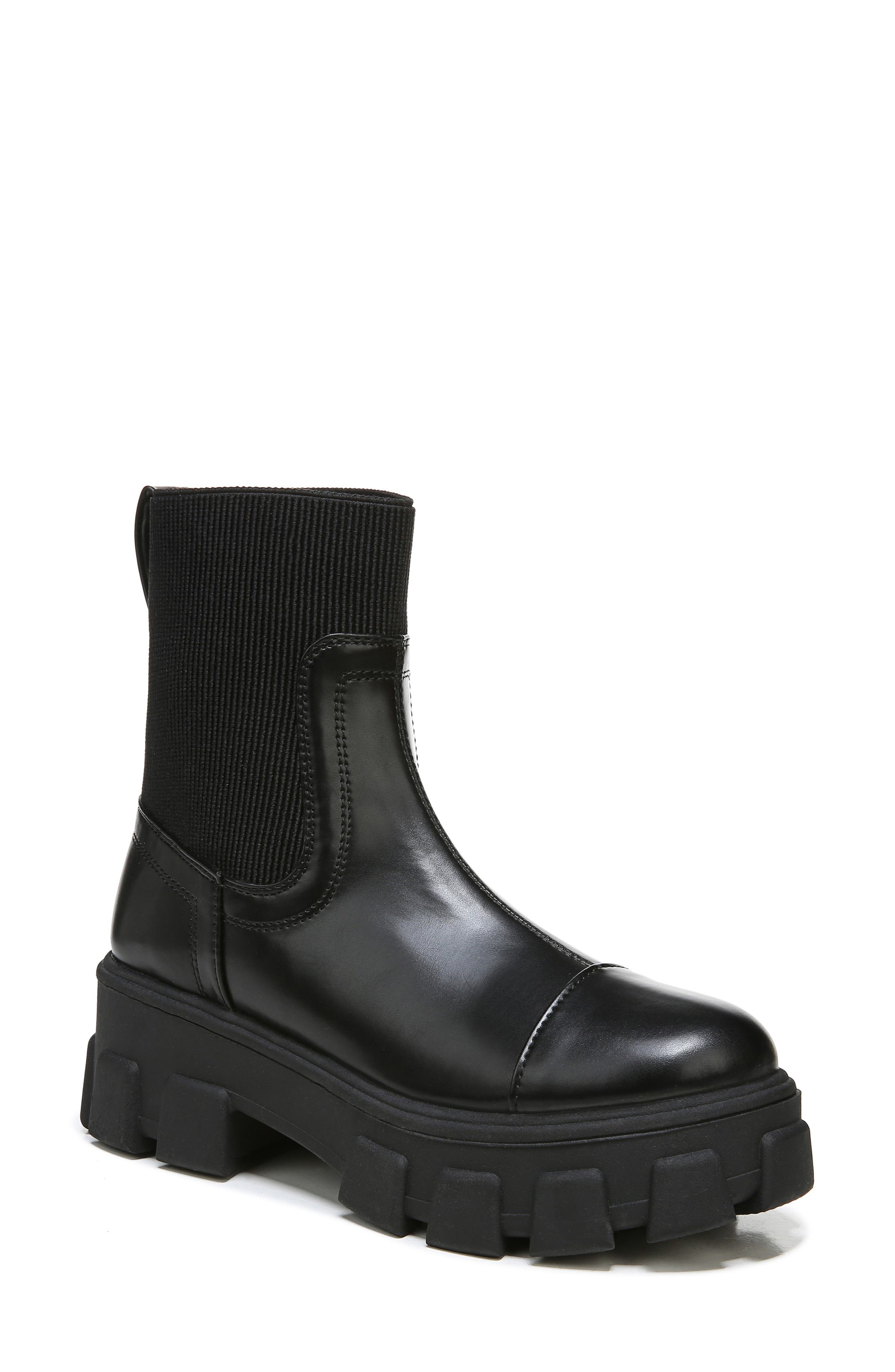 Circus NY by Sam Edelman Davina Cap Toe Lug Sole Bootie, Main, color, 