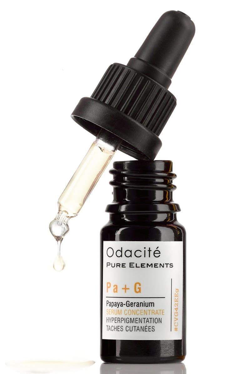 Odacité Pa + G Papaya-Geranium Hyperpigmentation Facial Serum Concentrate, Main, color, 