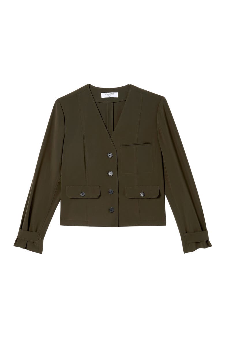 Ayla Travel Jacket - OrigamiTech, Alternate, color, Olive