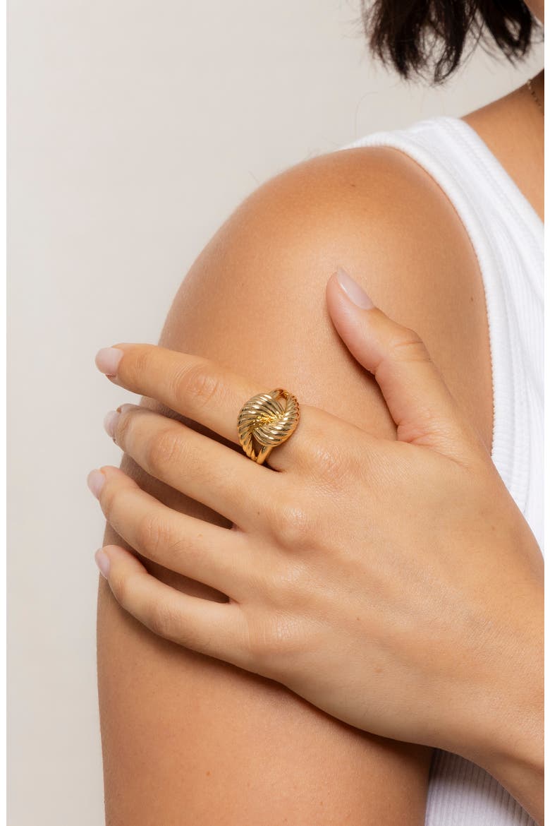 Lorelei Ring, Alternate, color, GOLD