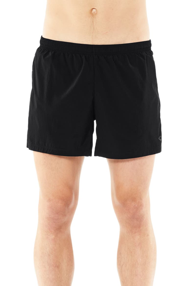 Impulse Running Shorts, Main, color, BLACK