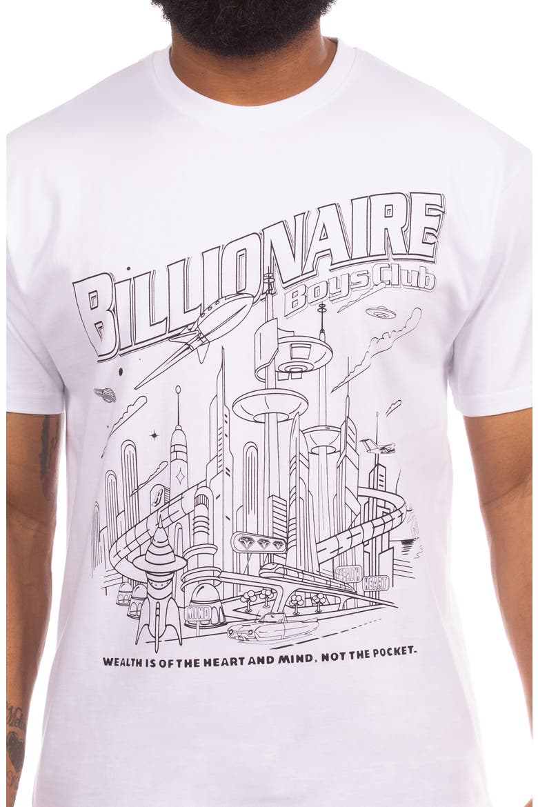 Space Race Graphic T-Shirt, Alternate, color, WHITE