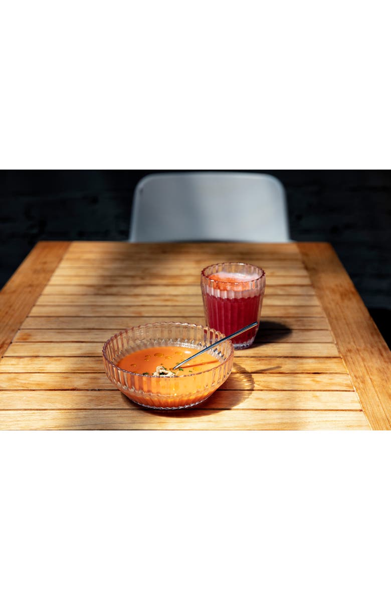 Fortessa Archie Set of 6 Clear Double Old Fashioned Glasses, Alternate, color, Clear