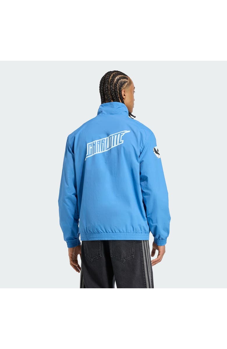 adidas Originals Men's adidas Originals Blue Charlotte FC 2025 Archive Collection Anthem Full-Zip Jacket, Alternate, color, Blue