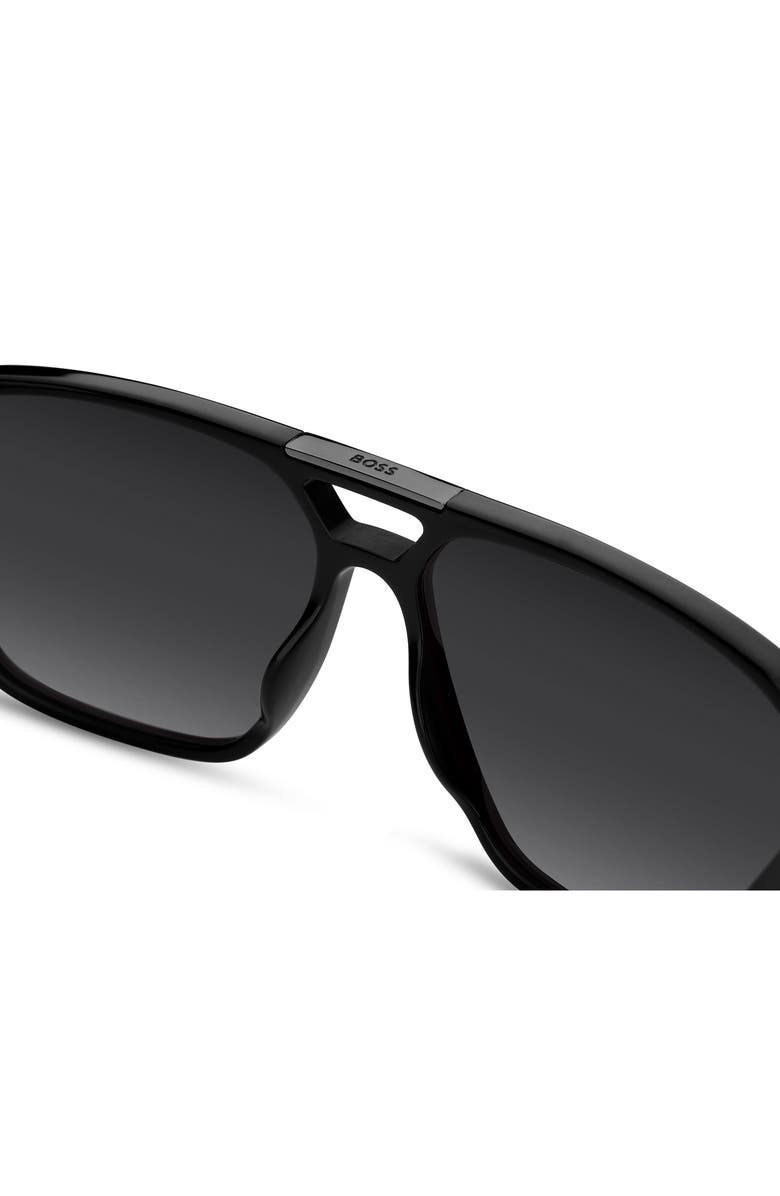 BOSS 59mm Square Sunglasses, Alternate, color, 