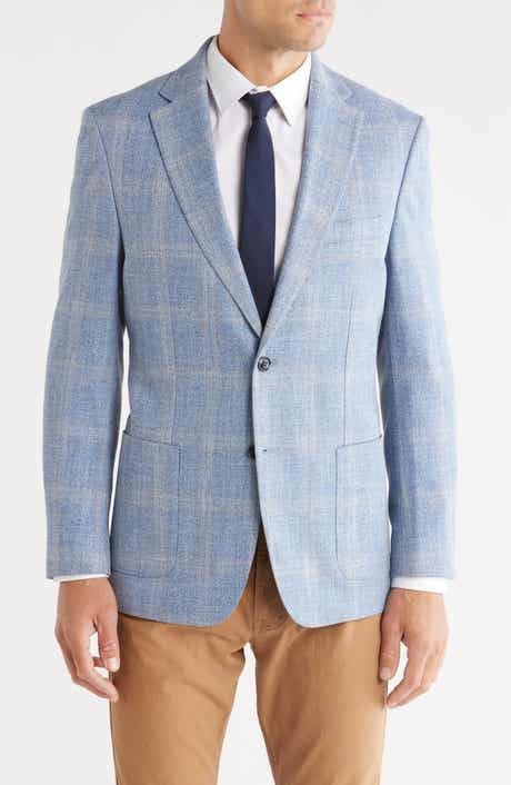 Tommy Hilfiger Windowpane Notch Lapel Sport Coat