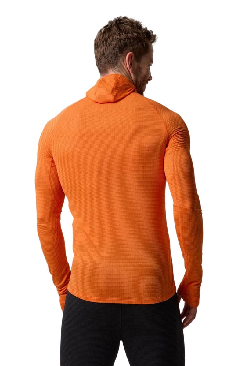 Backcountry Pines Micrrid Ultra-Lt Baselayer Balaclava Top - Men's, Alternate, color, Boundary Orange