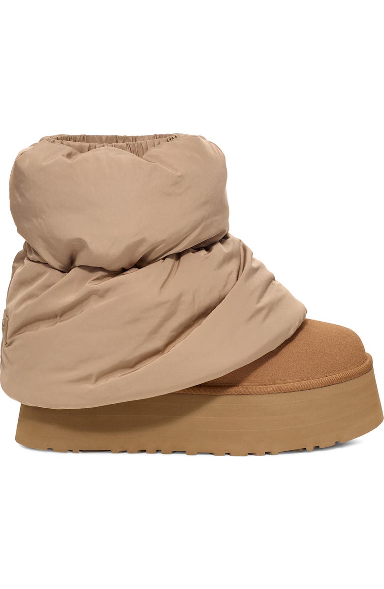 UGG<sup
®</sup
Classic Mini Dipper Puffer Platform Boot, Alternate, color, Ahs