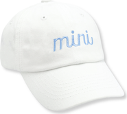 Bits & Bows Mini Twill Baseball Hat