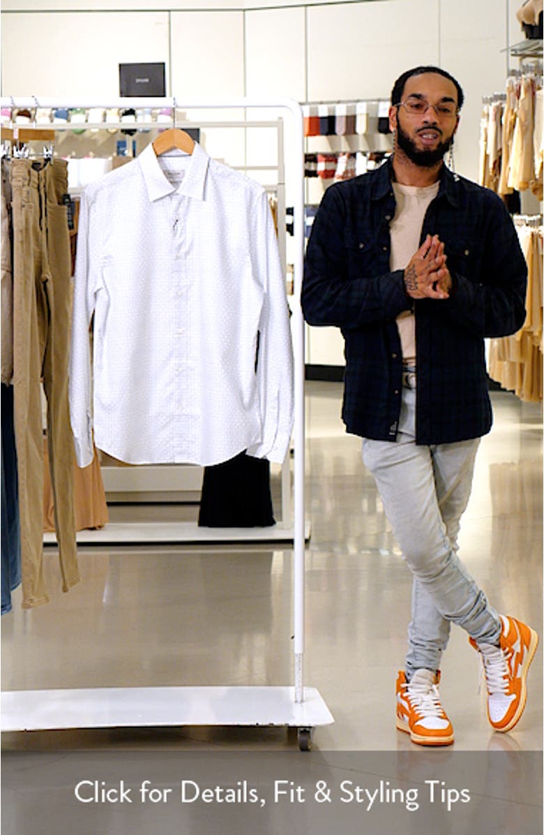 Julian Shaped Fit Button-Up Shirt, sales video thumbnail