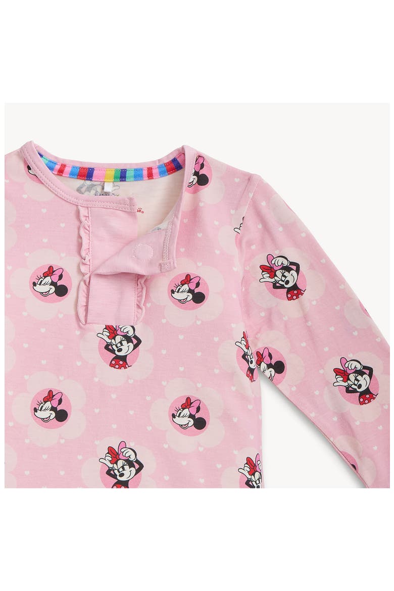 Kids' Minnie Mouse Long Sleeve Pajama Set, Alternate, color, MINGD