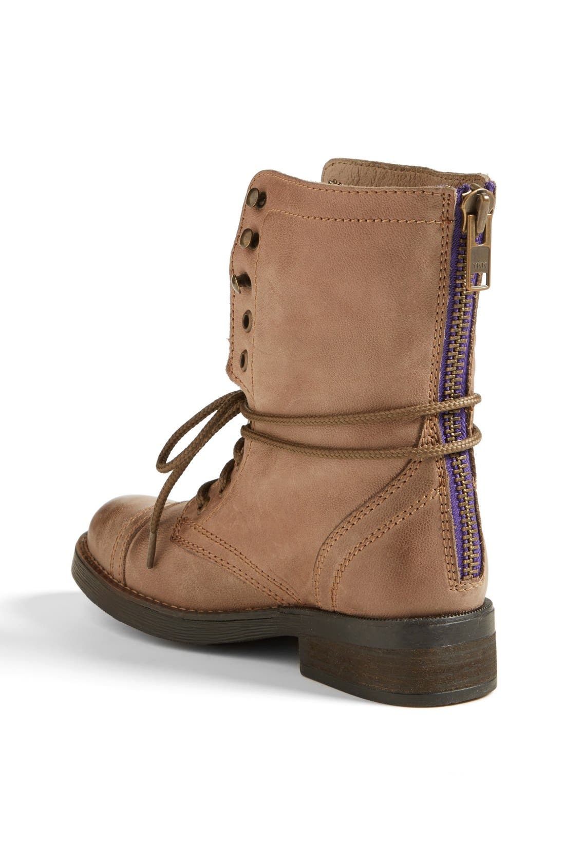 Steve Madden 'Munch' Military Boot, Alternate, color, 