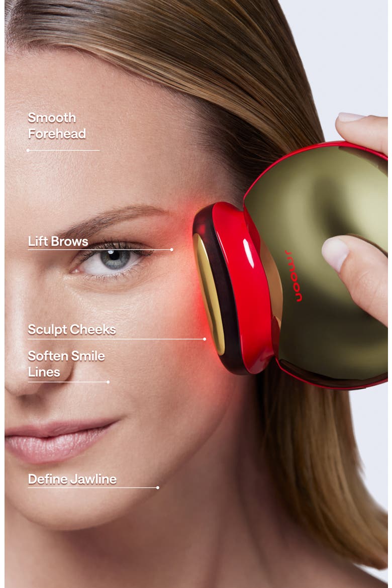 JMOON by Ulike UCollagen+ Microcurrent + LED Light Therapy Device, Alternate, color, UCOLLAGEN / RED