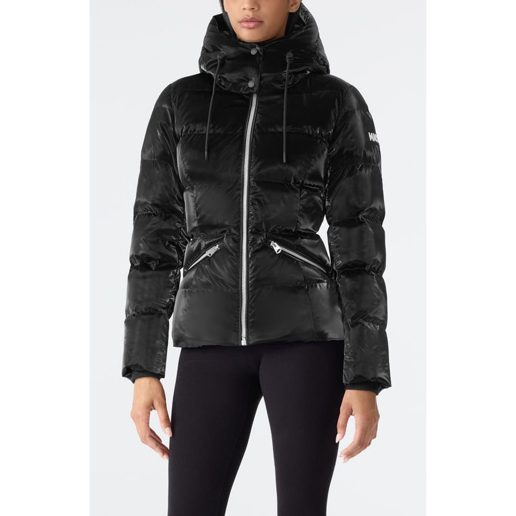 Mackage Madalyn Down Puffer Jacket In Black