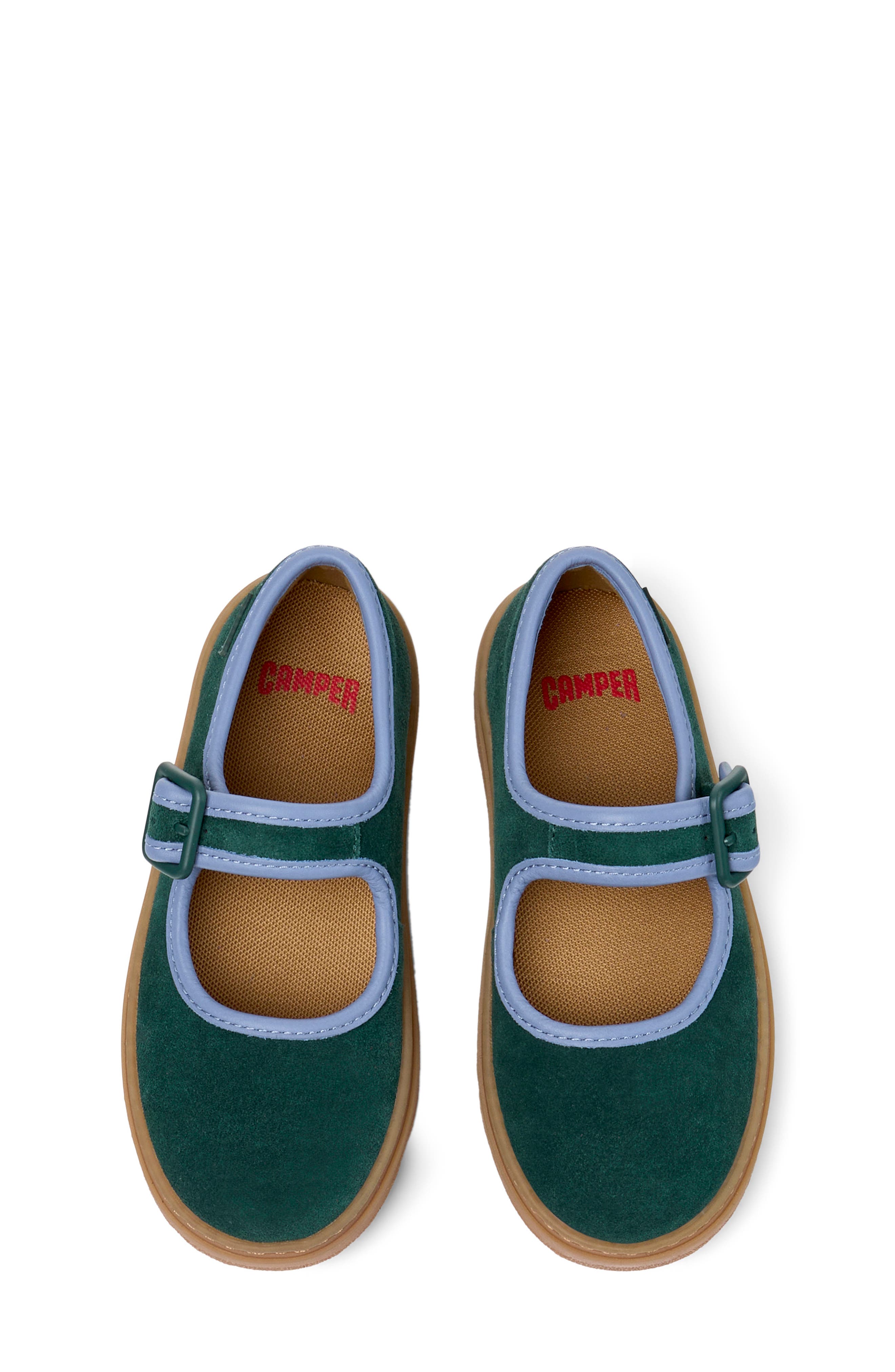 Camper Kids' Kiddo Mary Jane Sneaker, Alternate, color, Dark Green