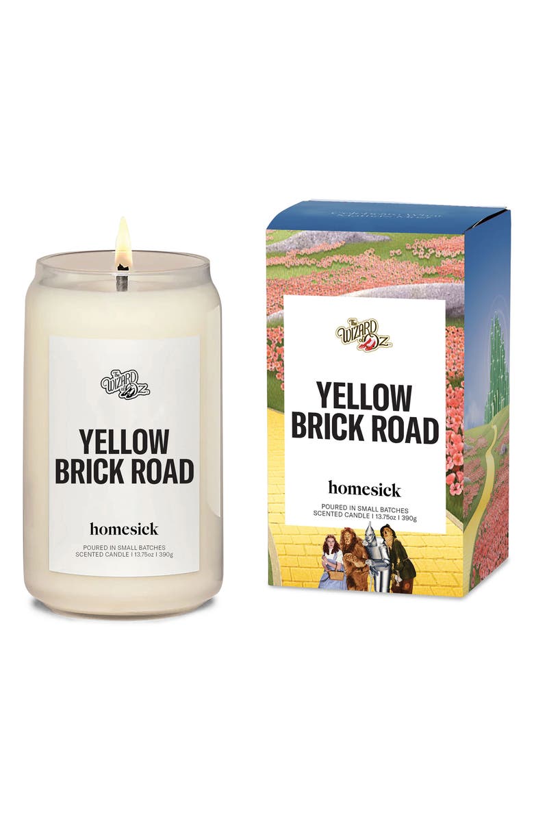 homesick Yellow Brick Road Candle, Main, color, Yellow Brick Road