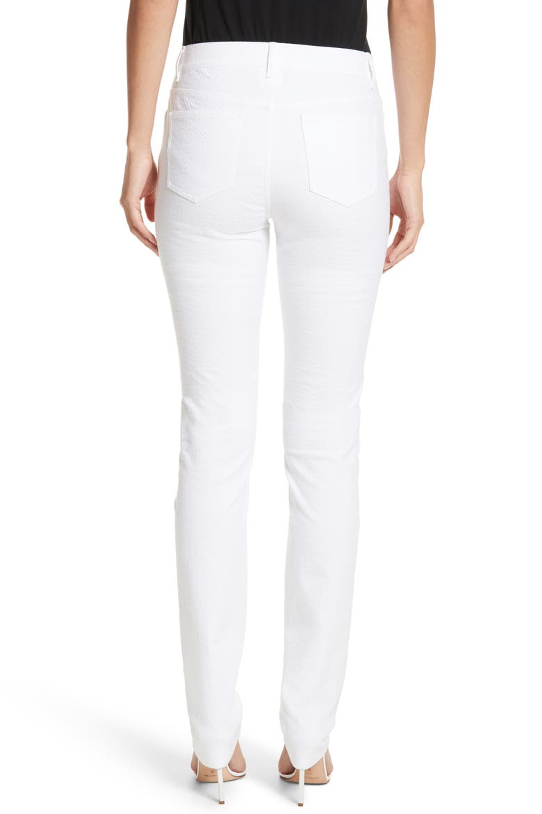 Thompson Straight Leg Jeans, Alternate, color, WHITE