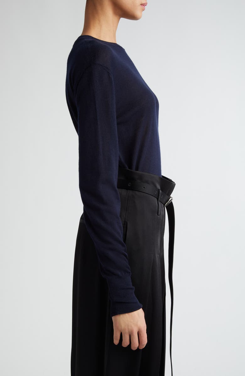 Jil Sander Superfine Cashmere Sweater, Alternate, color, 