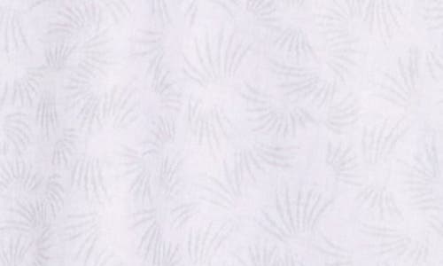 Greg Norman Rye Grass Print Golf Polo In White