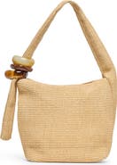 Dolce Vita Kalen Raffia Shoulder Bag