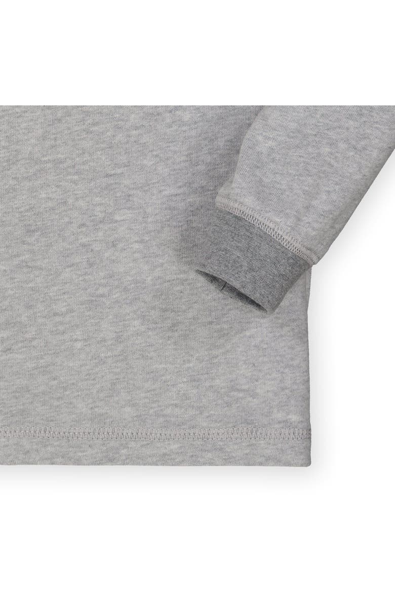 Hope & Henry Baby Boys' Quilted Henley Tee, Infant, Alternate, color, Gray Heather Quilted