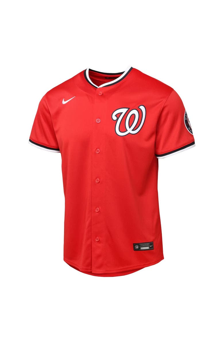 Nike Youth Red Washington Nationals Alternate 2 Limited Jersey, Alternate, color, Red
