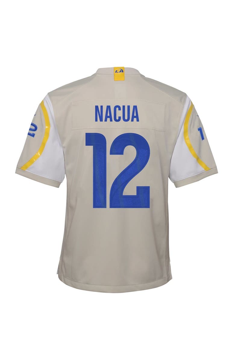 Nike Youth Nike Puka Nacua Cream Los Angeles Rams Alternate Game Jersey, Alternate, color, Cream