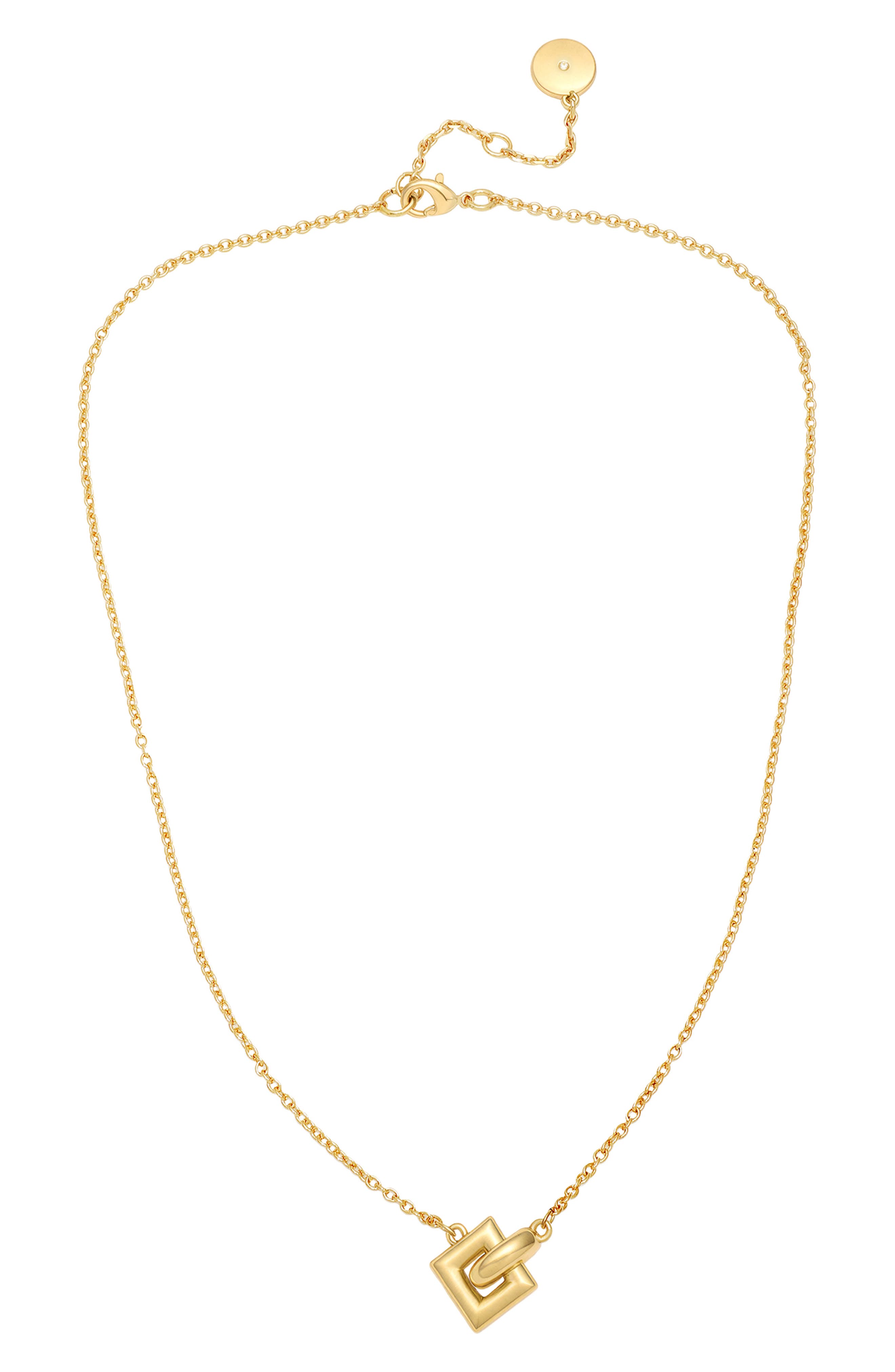 Interlocking Pendant Necklace