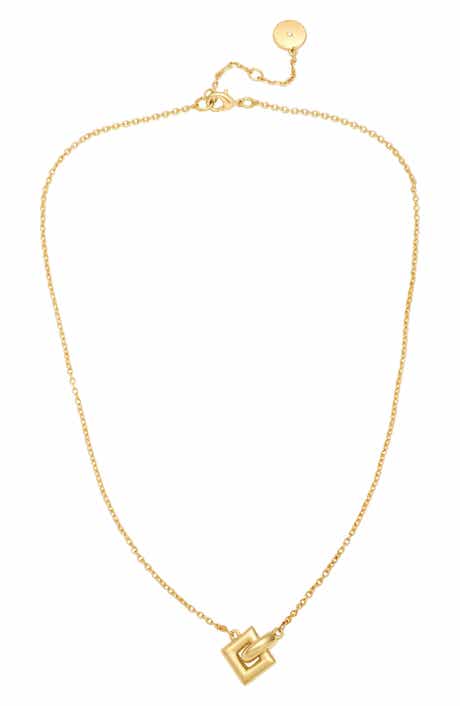 Interlocking Pendant Necklace