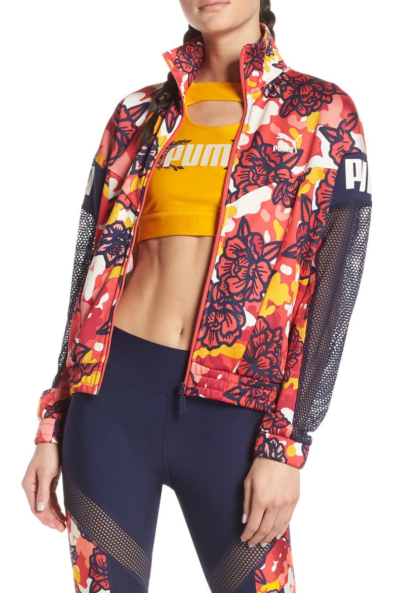 Flourish XTG Jacket, Main, color, HIBISCUS MULTI