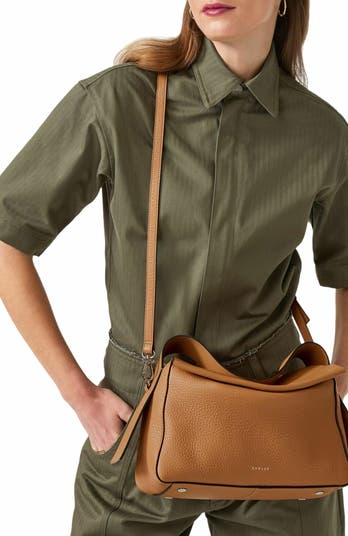 De Beauvoir Medium Ziptop Satchel Bag