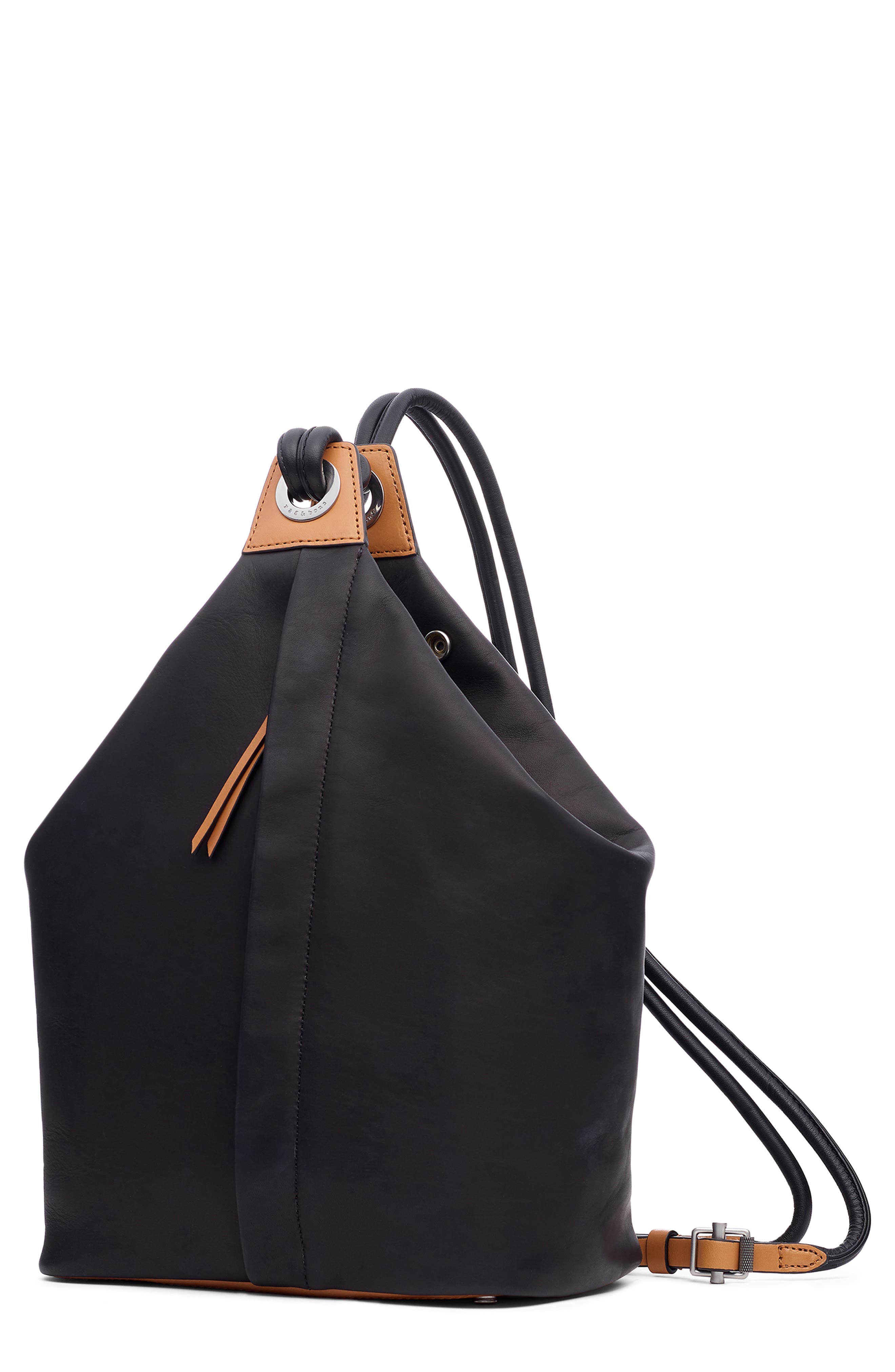 rag & bone Seeker Convertible Leather Backpack, Main, color, 