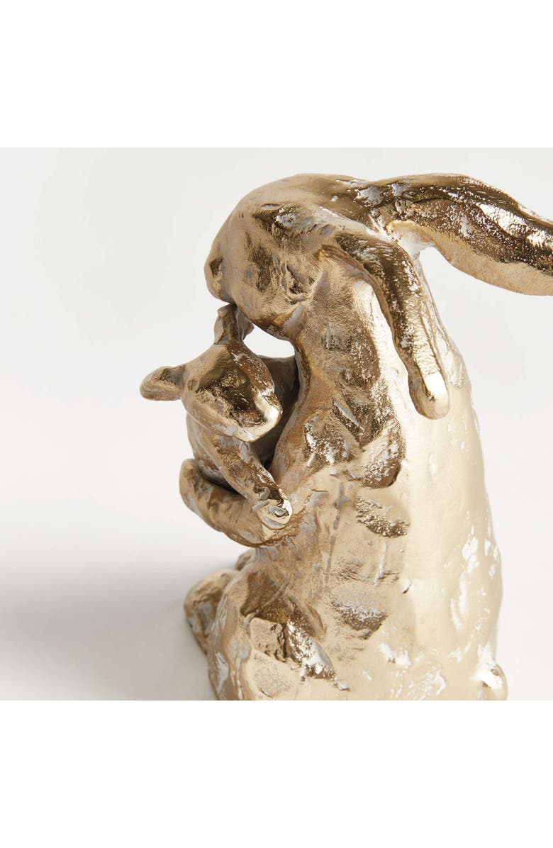 Napa Home & Garden Mother Rabbit Sculpture, Alternate, color, Gold