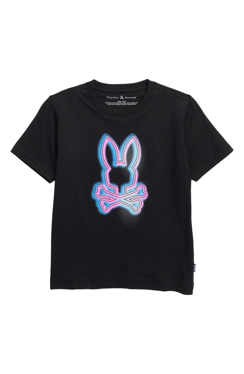 Psycho Bunny Kids' Andros Graphic T-Shirt, Main, color,