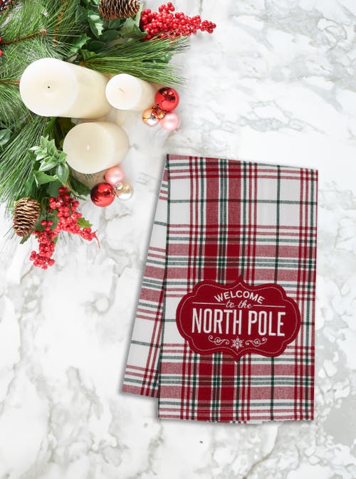 C & F Home C&f Home Welcome North Pole Towel In Multi