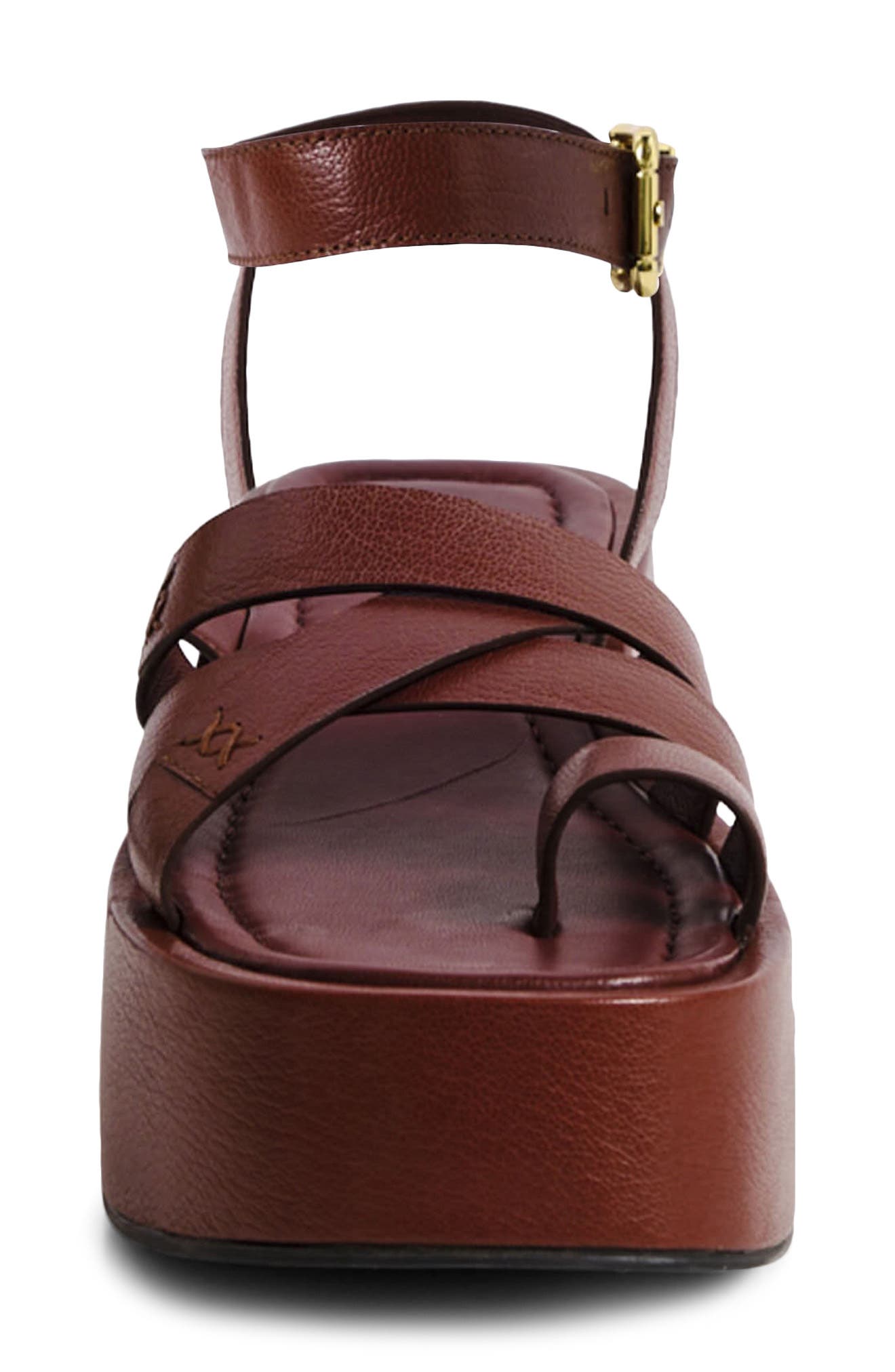 Hazel Platform Sandal, Alternate, color, COCONUT SHELL
