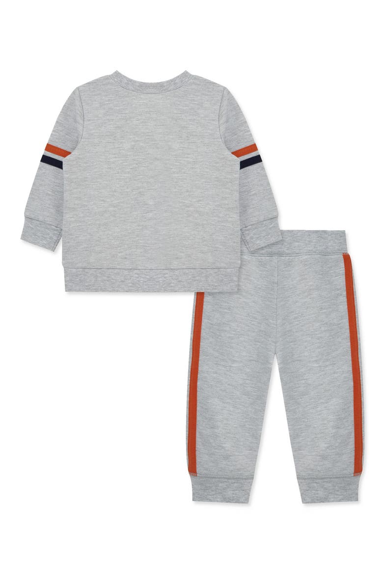 Football Sweatshirt & Sweatpants Set, Alternate, color, HEATHER GRAY