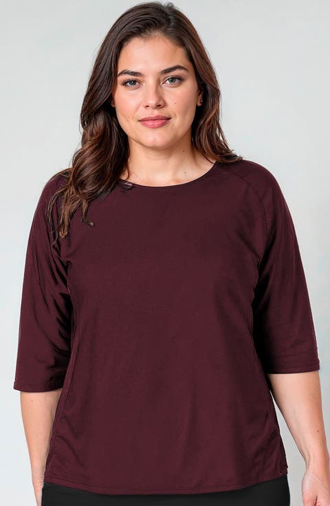 Plus Size Loose Fit Margaux Swim Top