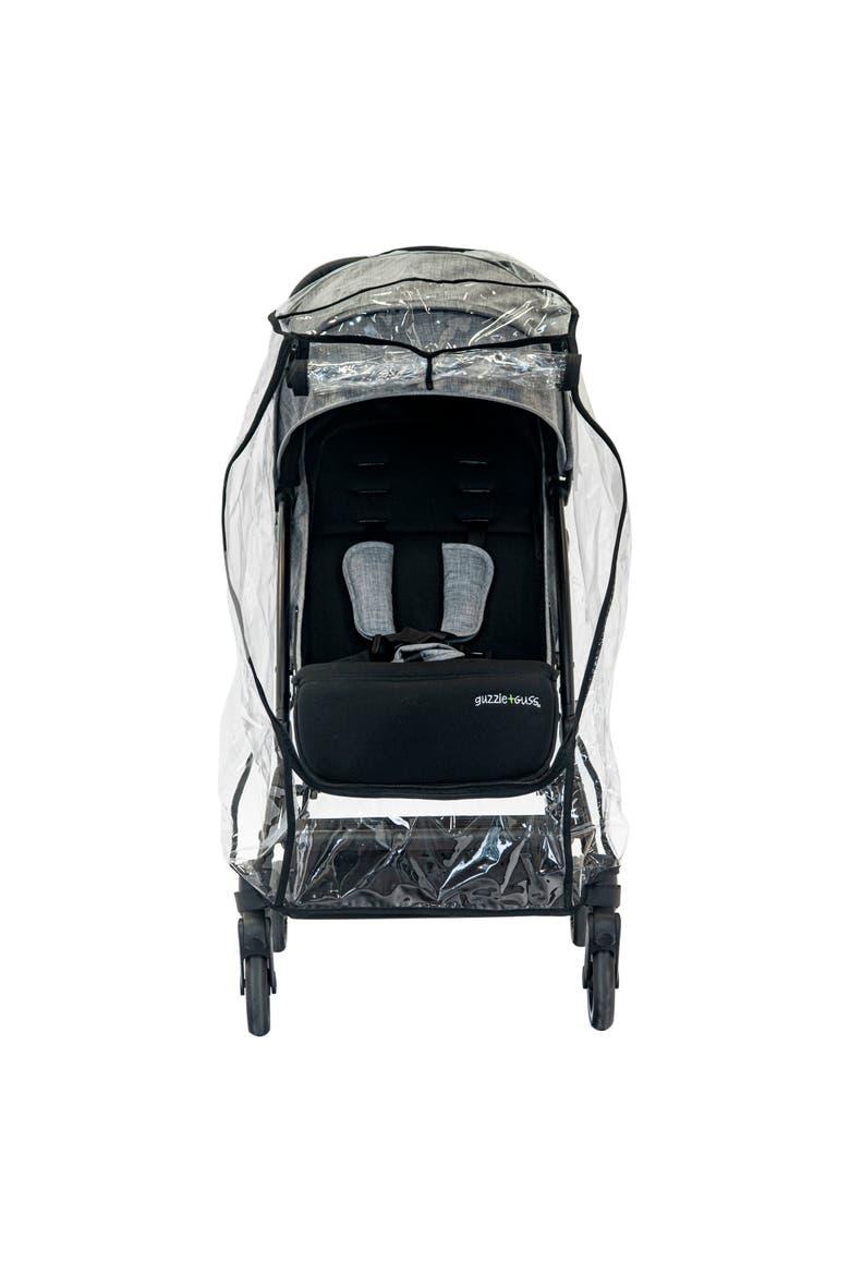 Universal Stroller Rain Cover - Waterproof, Easy to Use & Fits Most Strollers, Alternate, color, Black