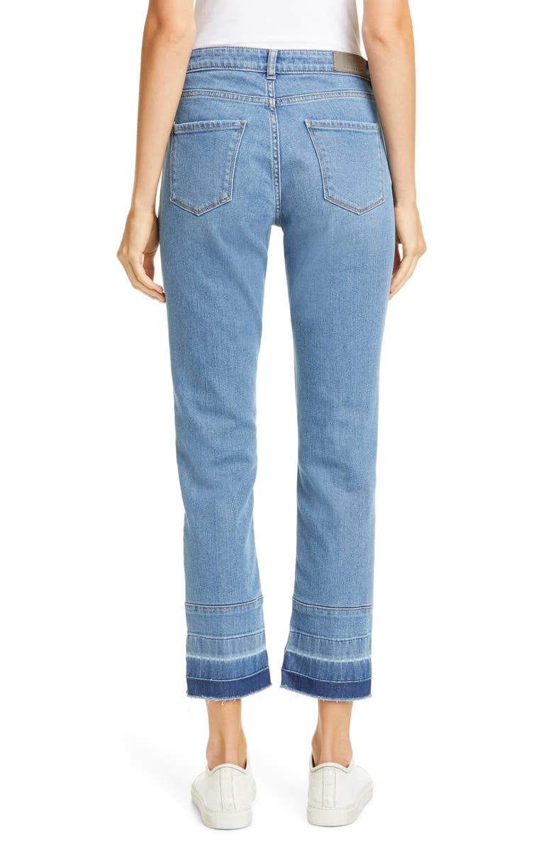Fabiana Filippi Released Hem Straight Leg Jeans, Alternate, color,