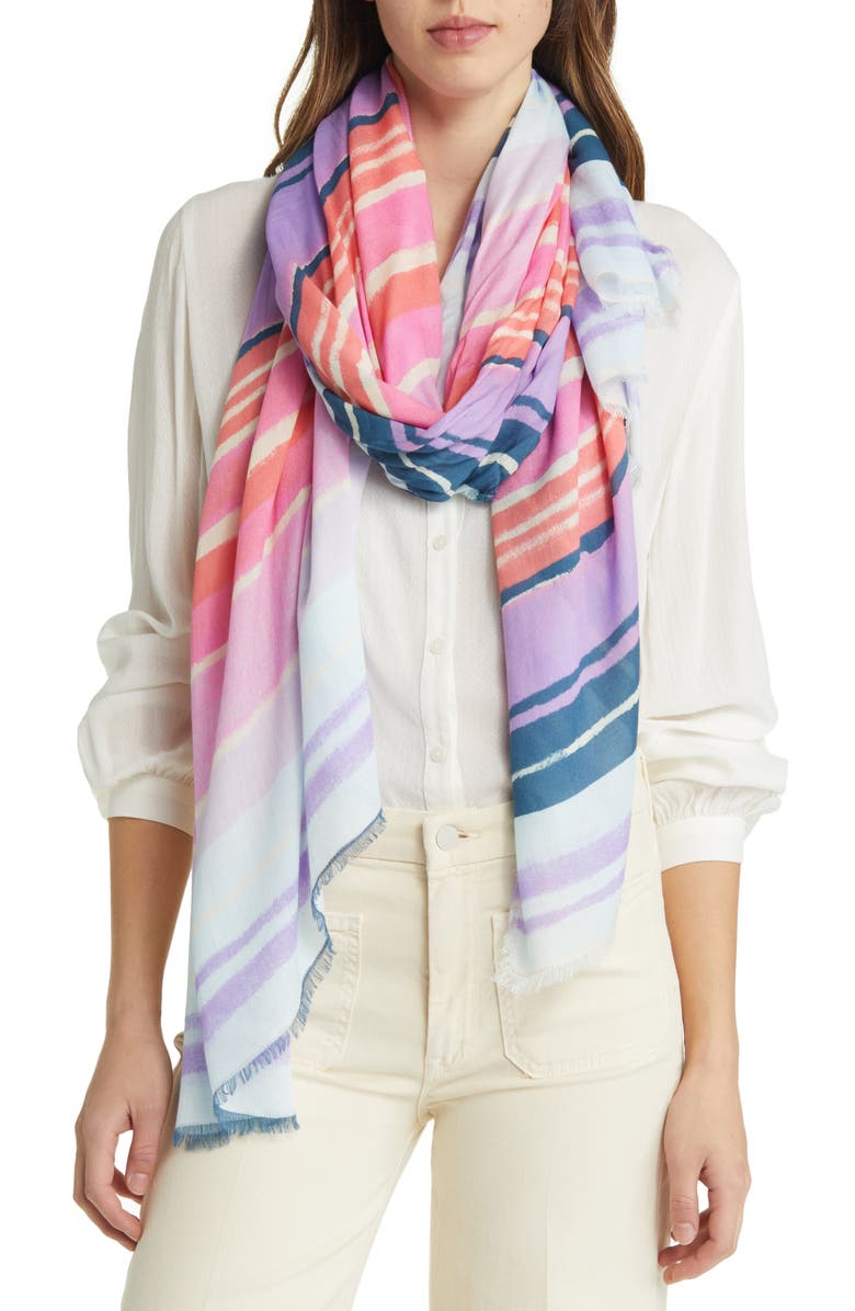 Nordstrom Print Long Scarf, Main, color, 