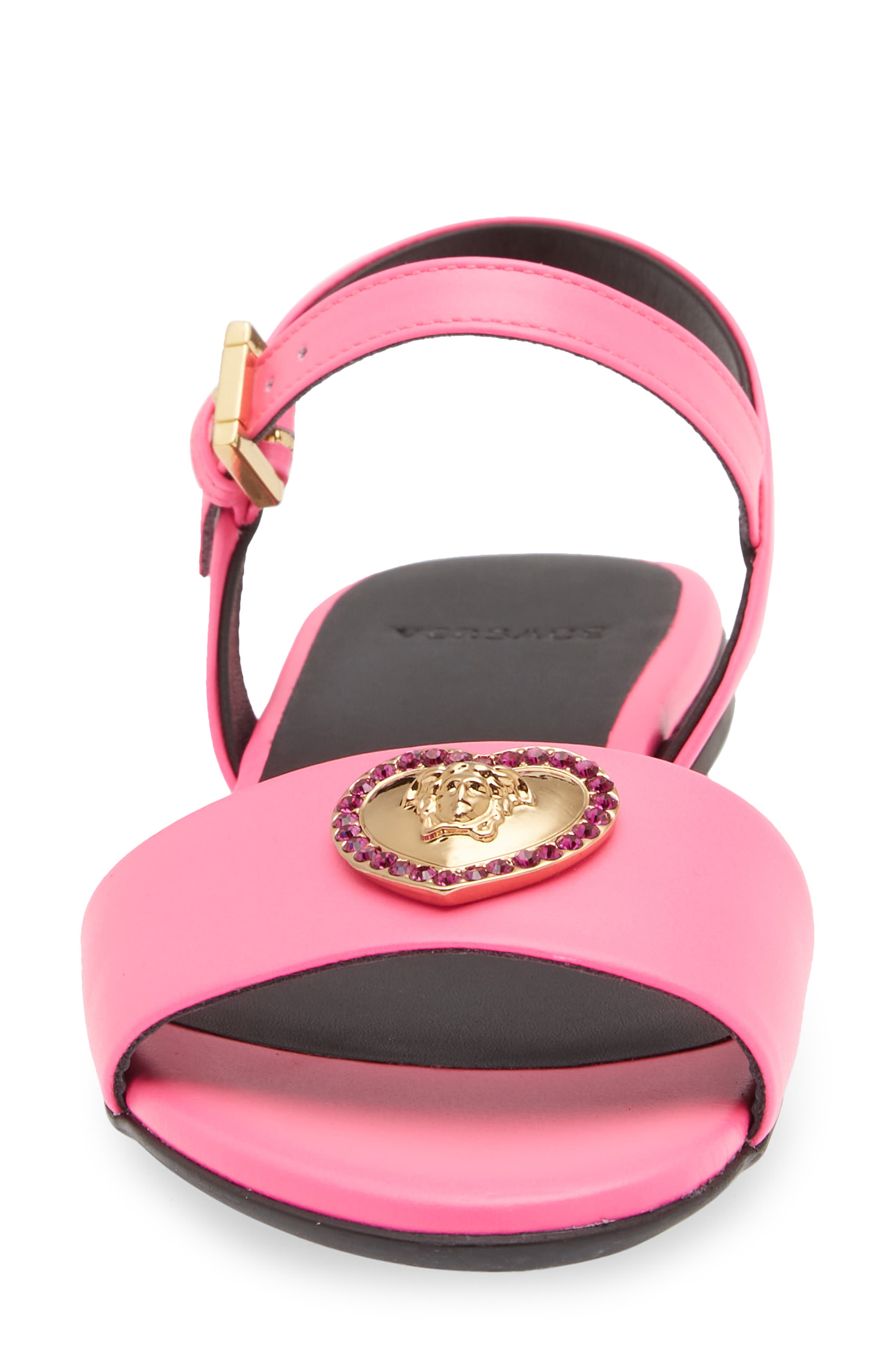 Versace Kids' Medusa Sandal, Alternate, color, 