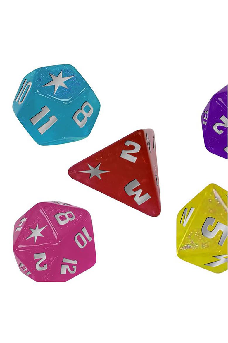 My Little Pony Roleplaying Game Dice Set Rpg Accessory, Alternate, color, Multicolored